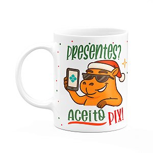 Caneca Natal e Capivaras - Presentes? Aceito pix!