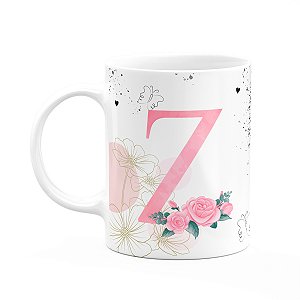 Caneca Motivação - com inicial do nome letra Z - 325ml