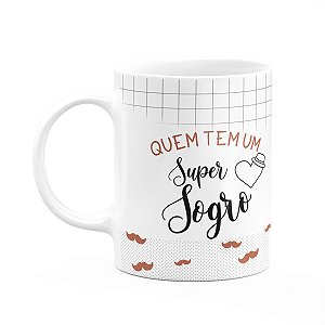 Caneca Família Super - Quem tem um super sogro