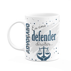 Caneca de Profissões - Sou Advogado - 325ml