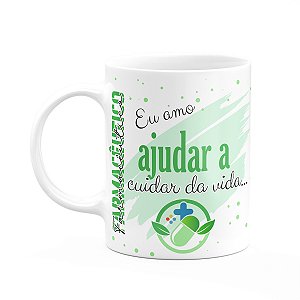 Caneca de Profissões - Sou Farmacêutico - 325ml