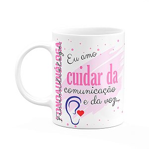 Caneca de Profissões - Sou Fonoaudióloga - 325ml