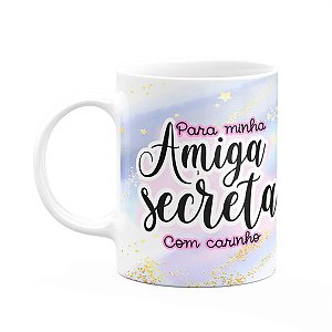 Caneca - Para minha amiga secreta com carinho - 325ml