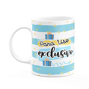 Caneca - Uso exclusivo do meu amigo secreto - 325ml