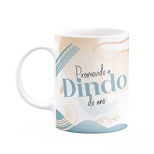 Caneca - Promovido a Dindo do ano - 325ml