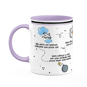 Caneca Geek Best Moments - Greys Anatomy - B-lilac - 325ml