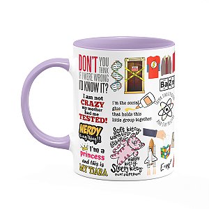 Caneca Geek Icons Moments - The Big bang Theory - B-lilac