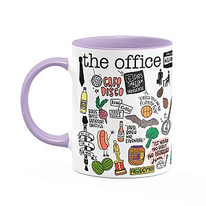 Caneca Geek Icons Moments - The Office - B-lilac