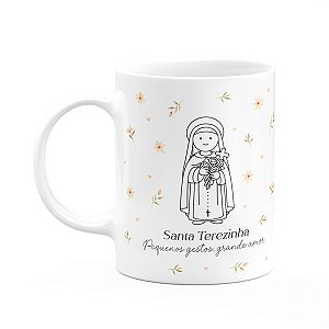Caneca Religiosa Santinhos - Santa Terezinha