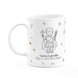 Caneca Religiosa Santinhos - Santo Expedito