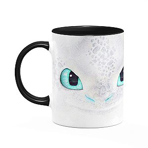 Caneca Geek - Dragão Fúria da luz - B-black