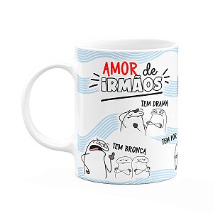 Caneca Flork Irmãos - Amor De Irmãos - M4