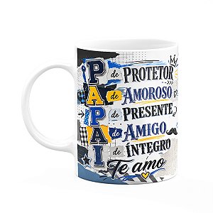 Caneca de Pais - Significado da Palavra Pai