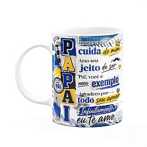 Caneca de Pais - a Definição de Papai - Branca