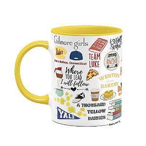 Caneca Icons Moments - Gilmore Girls - B-yellow (Saldo)