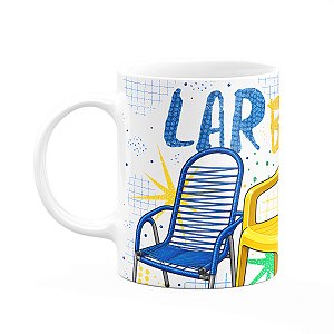 Caneca do Brasil - Cadeiras Tradicionais Lar Bar Mar - 325ml