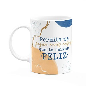 Caneca Positividade - Permita-se fazer mais coisas