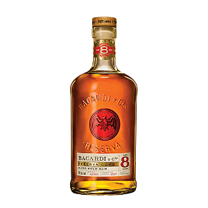 Rum Bacardi 8 anos - 750 ml