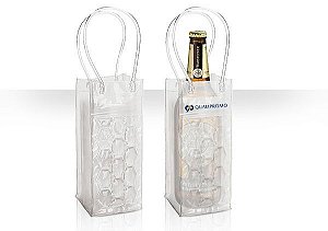 Sacola gel térmica para 1 garrafa personalizada - Cód.: 94194SQ