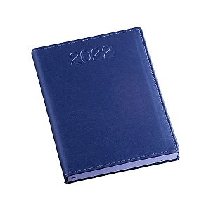 Agenda diária com capa metalizada personalizada - Cód.: 180LQ