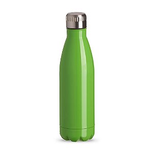 Garrafa inox 750 ml. pintura brilhante personalizada - Cód.: 17011FBQ