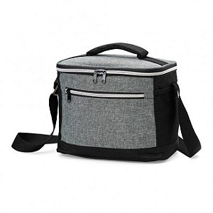 Bolsa térmica em nylon 10 litros personalizada. Cód.: 04357XQ