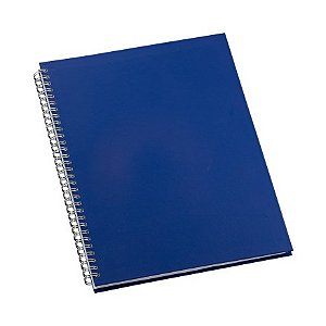 Caderno personalizado com capa dura e espiral - Cód.: 315LQP