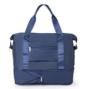 Bolsa de viagem personalizada para brinde - Dobrável