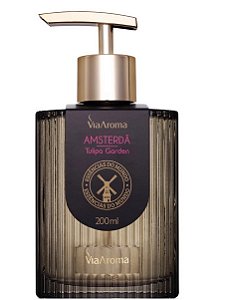 Sabonete Líquido Amsterdã Tulipa Garden Linha Mundo Via Aroma 200ml