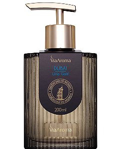 Sabonete Líquido Dubai Lírio Gold Linha Mundo Via Aroma 200ml