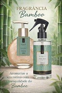 Kit Sabonete e Home Spray Bamboo Via Aroma