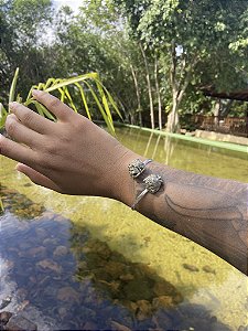 Bracelete Cometa  - Pirita