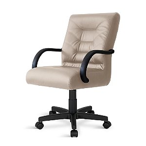 Cadeira Diretor Giratória Relax Couro Ecológico