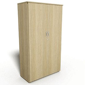Armário Alto 2 Portas para Escritório com Tampo de 18mm Fitt MV019