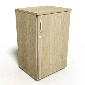 Armário Baixo 1 Porta para Escritório com Tampo de 18mm Fitt MV041
