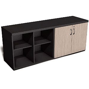 Armário Baixo Nicho com Portas 110⁰ de Giro e Tampo de 36mm Vercelli MV089