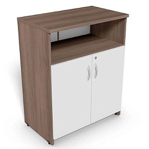 Armário Médio 2 Portas para Escritório com Tampo de 18mm Star MV121