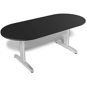 Mesa de Oval com Tampo de 25mm Stillus MV253