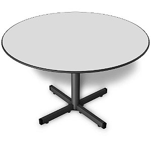 Mesa de Reunião Redonda para Escritório com Tampo de 15mm Light MV271