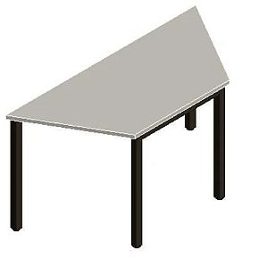 Mesa Refeitório Trapezoidal 60cm de Profundidade com Tampo de 18mm MV325