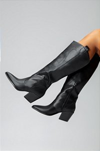 Bota Longa Western Lohaz Preto