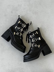 Bota Biker Kansas Lohaz Preto