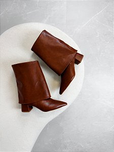 Bota Antonella Lohaz Marrom