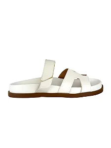 Noah - Tamanco Birken Feminino em Tiras Branco