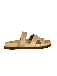 Noah - Tamanco Birken Feminino em Tiras Amendoa