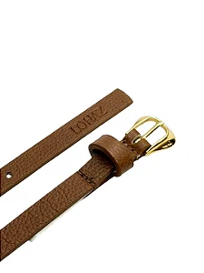 Cinto Feminino Couro Caramelo