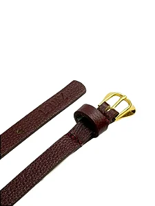 Cinto Feminino Couro Marsala