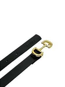 Cinto Feminino Couro Preto