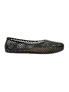 Jelly - Sapatilha Feminina Vinil Tressê Preto