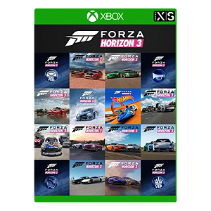Forza Horizon 3 + Todas as Dlcs - Xbox One e Series S/X - Midia Digital